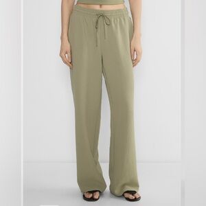 Wilfred Olive Mid Rise Pull-On Pants